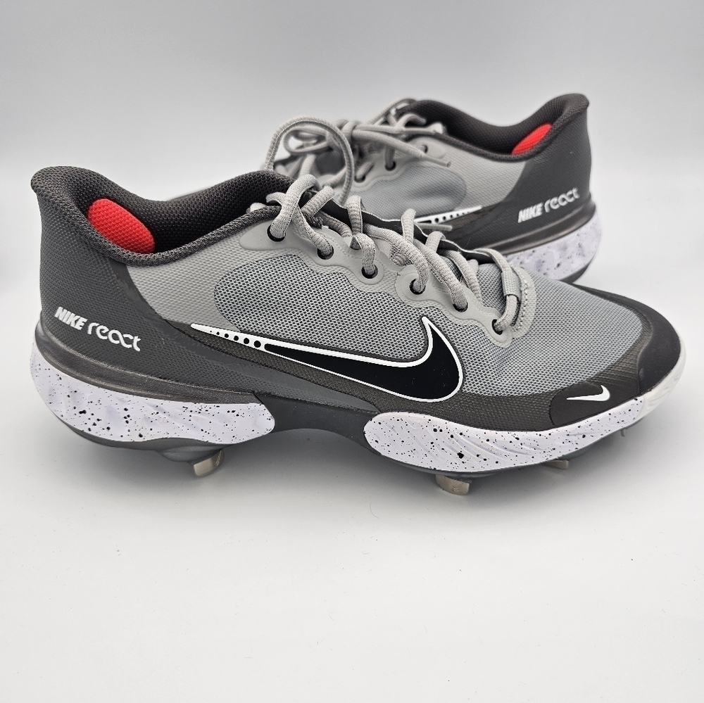 Nike Alpha Huarache Elite 3 Low 'Light Smoke Grey' Baseball Cleats